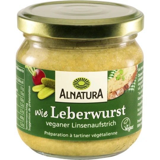 Bio Linsenaufstrich Wie Leberwurst 165G 1 Bio Linsenaufstrich Wie Leberwurst 165G