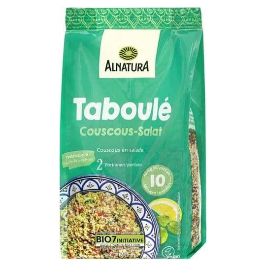 Bio Taboulé Couscous-Salat 200G 1 Bio Taboulé Couscous-Salat 200G