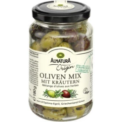 Origin Bio Oliven Mix Mit Kräutern 180G