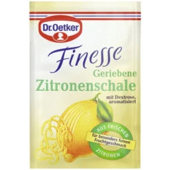 Dr. Oetker Finesse Geriebene Zitronenschale 3x6G