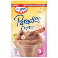 Dr. Oetker Paradies Creme Nougat Geschmack 70G