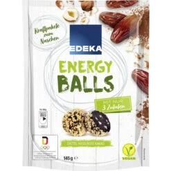 Energy Balls Datteln Haselnuss Kakao 145G