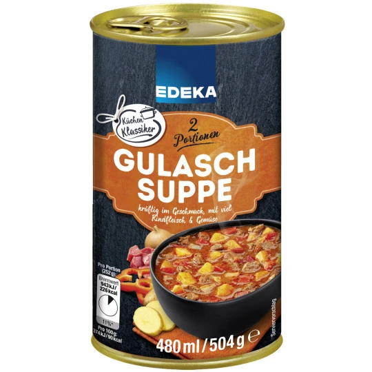 Gulaschsuppe 480 Ml 1 Gulaschsuppe 480 Ml