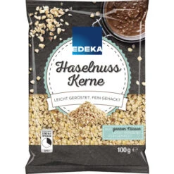 Haselnusskerne Leicht Geröstet, Fein Gehackt 100G