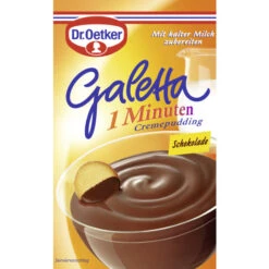 Dr. Oetker Galetta 1 Minuten Cremepudding Schokolade 99G