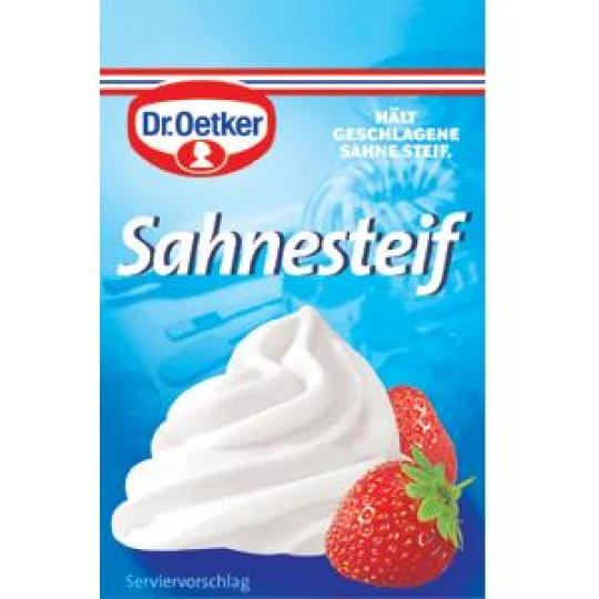 Dr. Oetker Sahnesteif 5x 8 G 1 Dr. Oetker Sahnesteif 5x 8 G